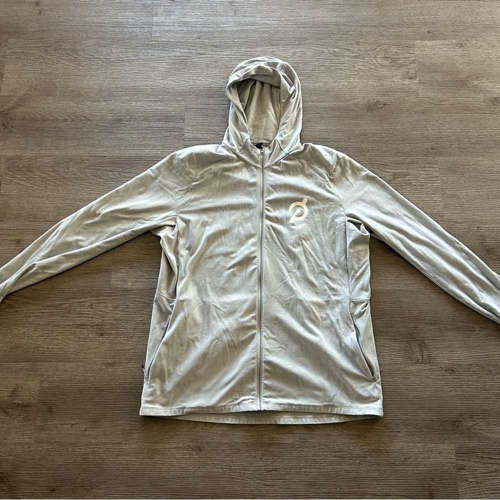 Lululemon Peloton Grey Zip Up Sweatshirt XXL